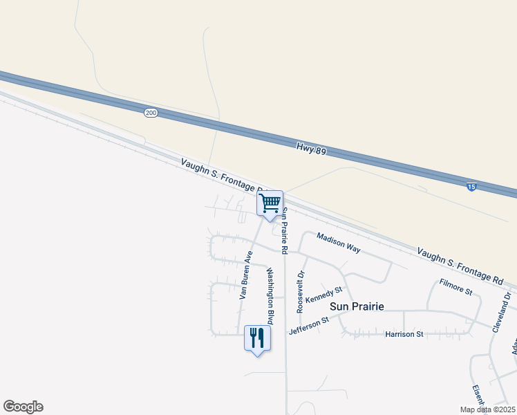 map of restaurants, bars, coffee shops, grocery stores, and more near 105 Truman Avenue in Great Falls