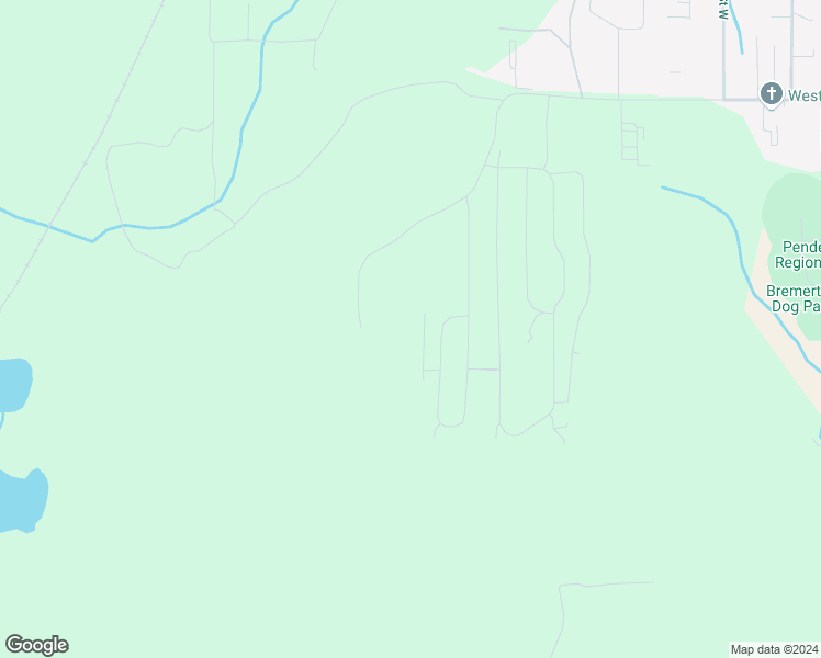 map of restaurants, bars, coffee shops, grocery stores, and more near 9000 Werner Road in Bremerton