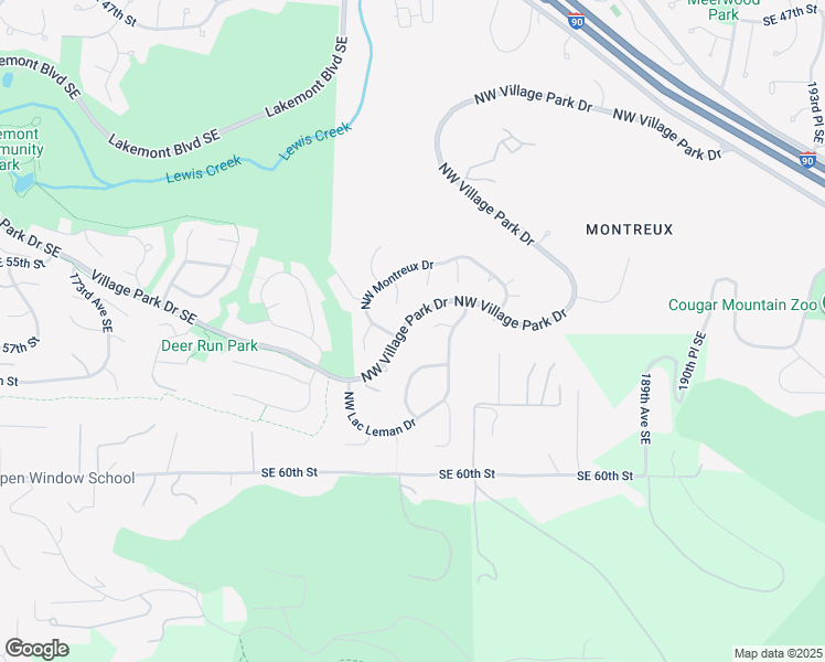 map of restaurants, bars, coffee shops, grocery stores, and more near 5643 Matterhorn Place Northwest in Issaquah
