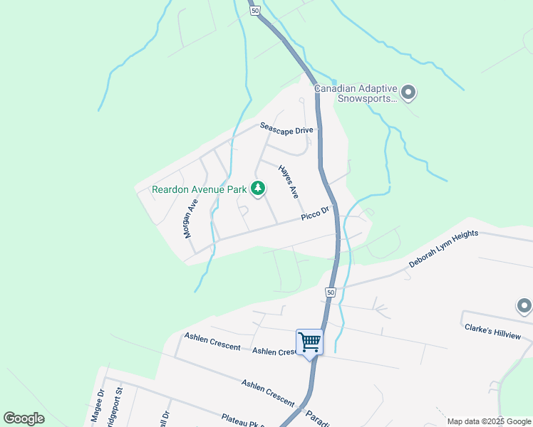 map of restaurants, bars, coffee shops, grocery stores, and more near 5 Reardon Avenue in Paradise