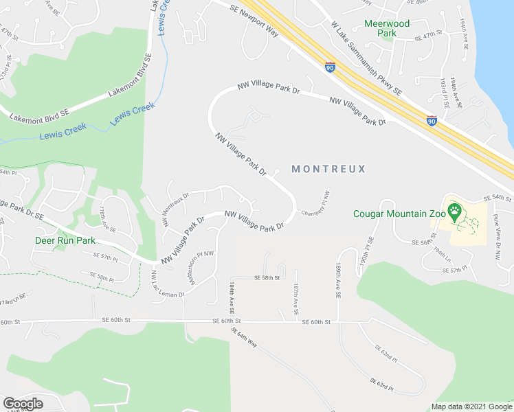 map of restaurants, bars, coffee shops, grocery stores, and more near 18609 Northwest Cervinia Court in Issaquah