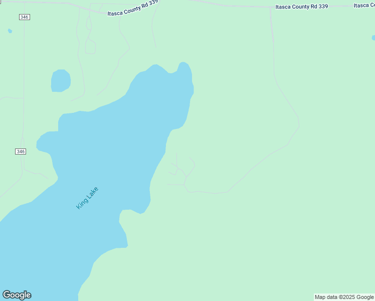 map of restaurants, bars, coffee shops, grocery stores, and more near 46401 East King Lake Road in Bovey