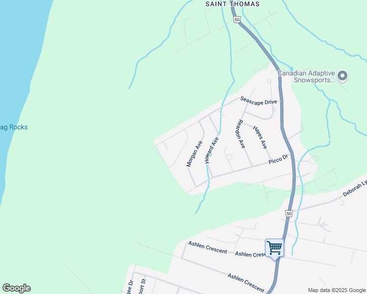 map of restaurants, bars, coffee shops, grocery stores, and more near Beaugart Avenue in Paradise