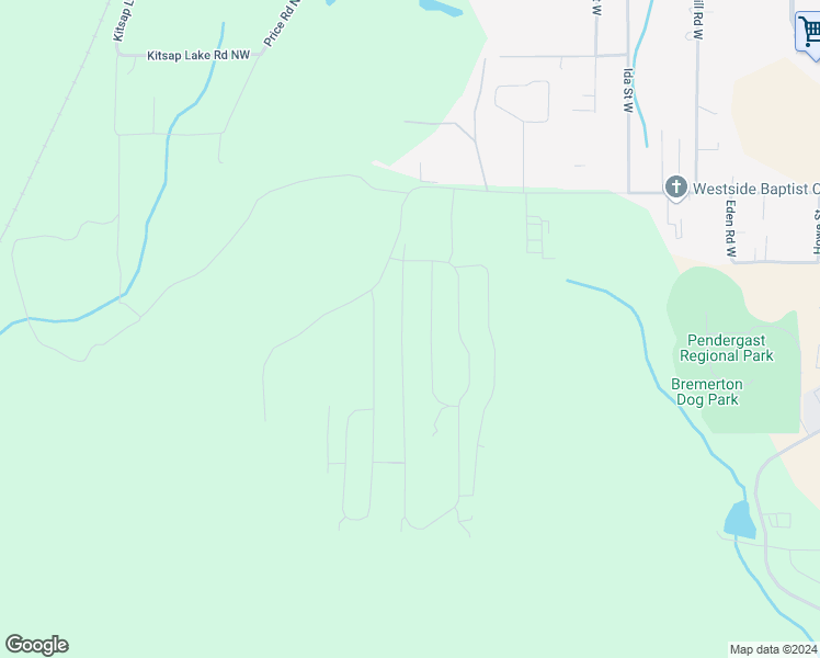 map of restaurants, bars, coffee shops, grocery stores, and more near 949 Timberline Avenue in Bremerton