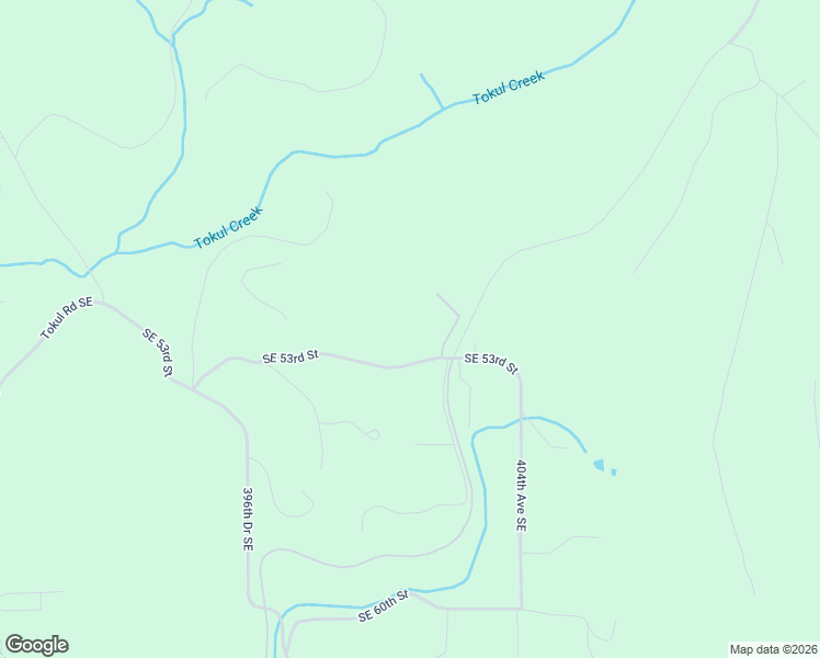 map of restaurants, bars, coffee shops, grocery stores, and more near 40202 Southeast 53rd Street in Snoqualmie