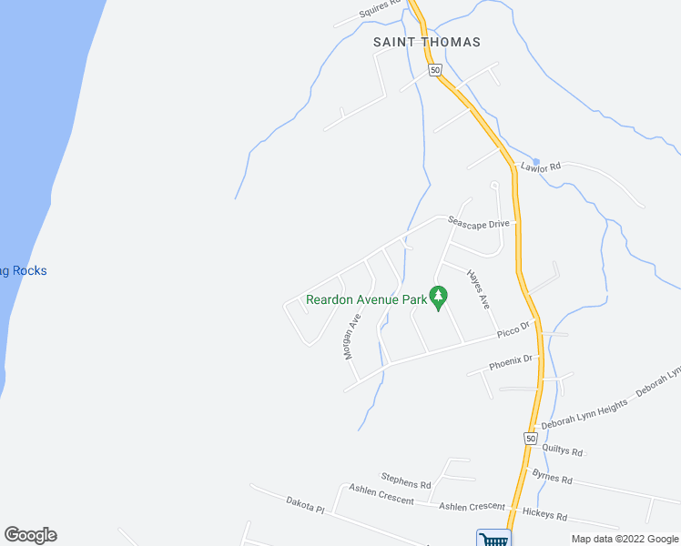 map of restaurants, bars, coffee shops, grocery stores, and more near 83 Seascape Drive in Paradise