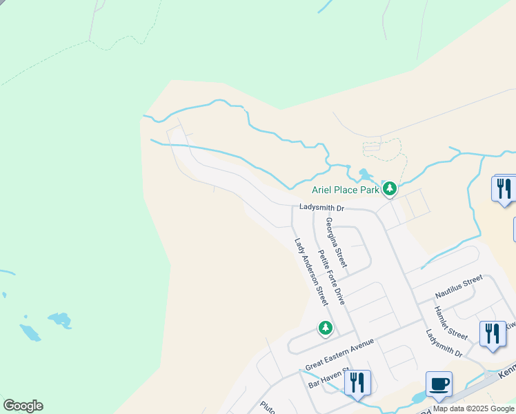 map of restaurants, bars, coffee shops, grocery stores, and more near in St. John's