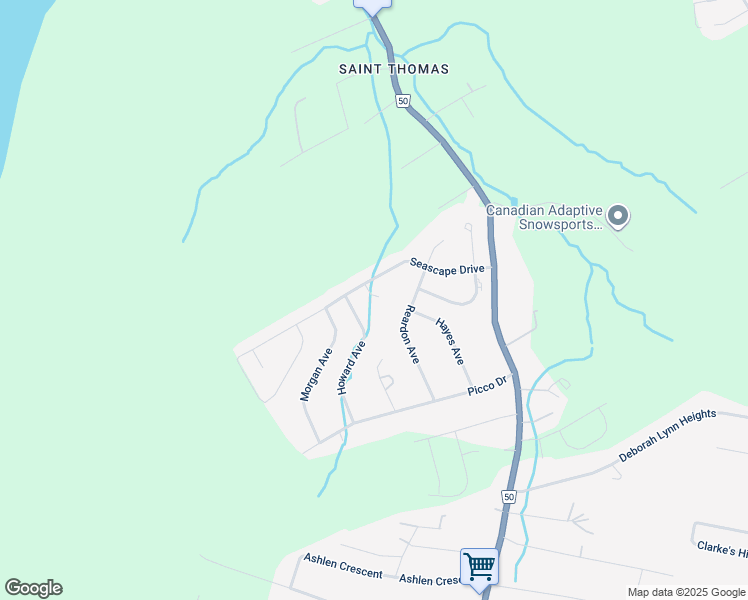 map of restaurants, bars, coffee shops, grocery stores, and more near in Paradise