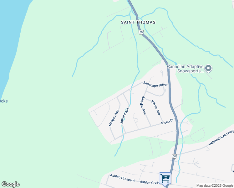 map of restaurants, bars, coffee shops, grocery stores, and more near 56 Seascape Drive in Paradise