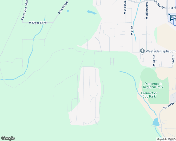 map of restaurants, bars, coffee shops, grocery stores, and more near 905 Timberline Avenue in Bremerton
