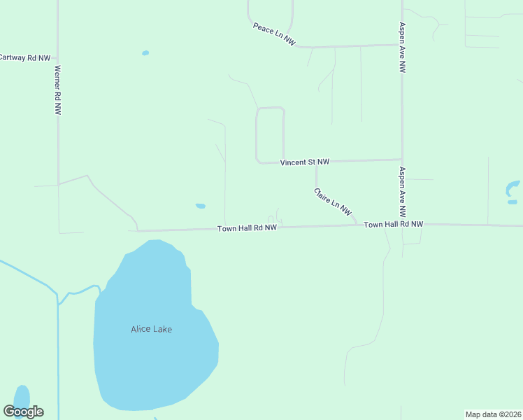map of restaurants, bars, coffee shops, grocery stores, and more near 1827-2773 Town Hall Road Northwest in Bemidji