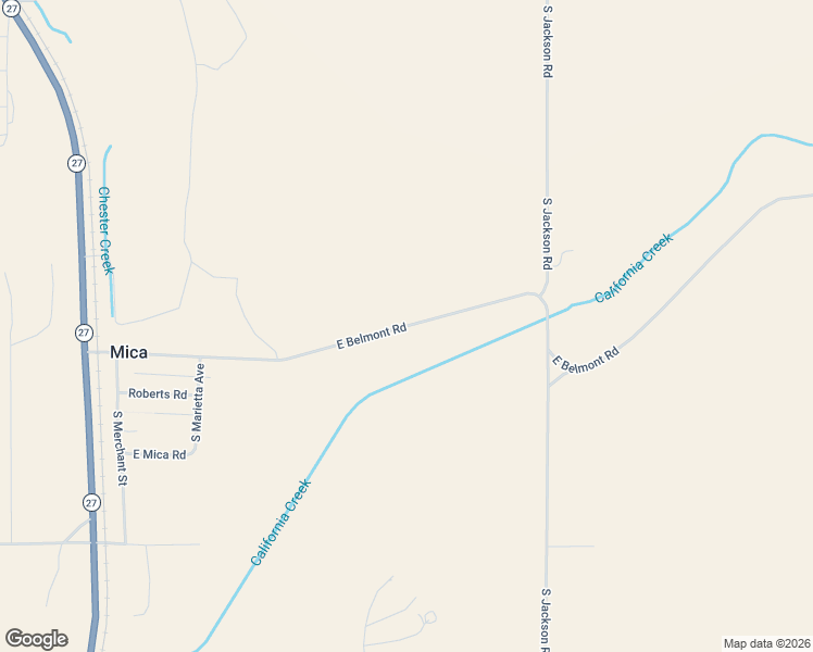 map of restaurants, bars, coffee shops, grocery stores, and more near 15095 East Belmont Road in Mica