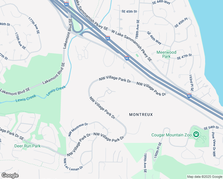 map of restaurants, bars, coffee shops, grocery stores, and more near 5406 Champery Pl NW in Issaquah