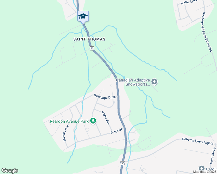 map of restaurants, bars, coffee shops, grocery stores, and more near 11 Ivydale Place in Paradise