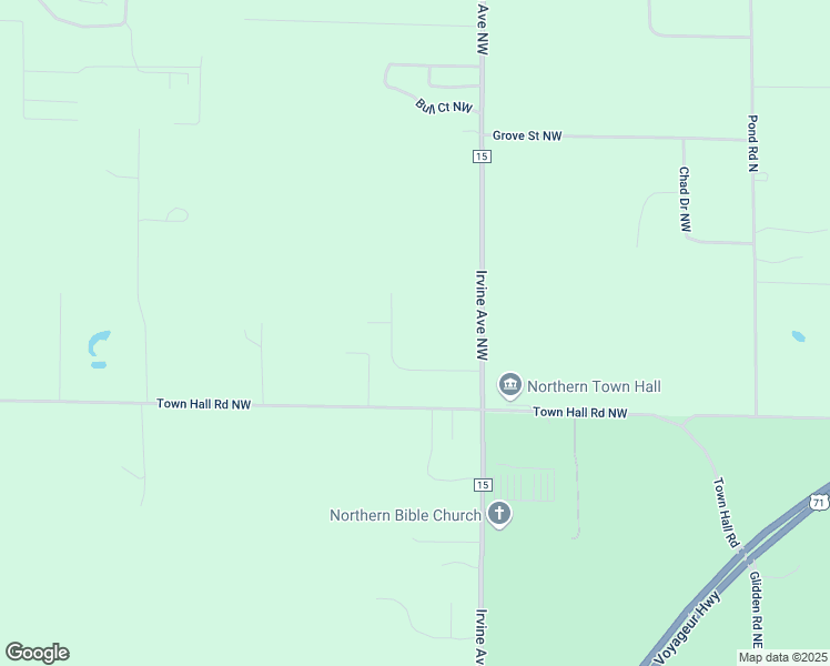 map of restaurants, bars, coffee shops, grocery stores, and more near 615 Center Point Court Northwest in Bemidji