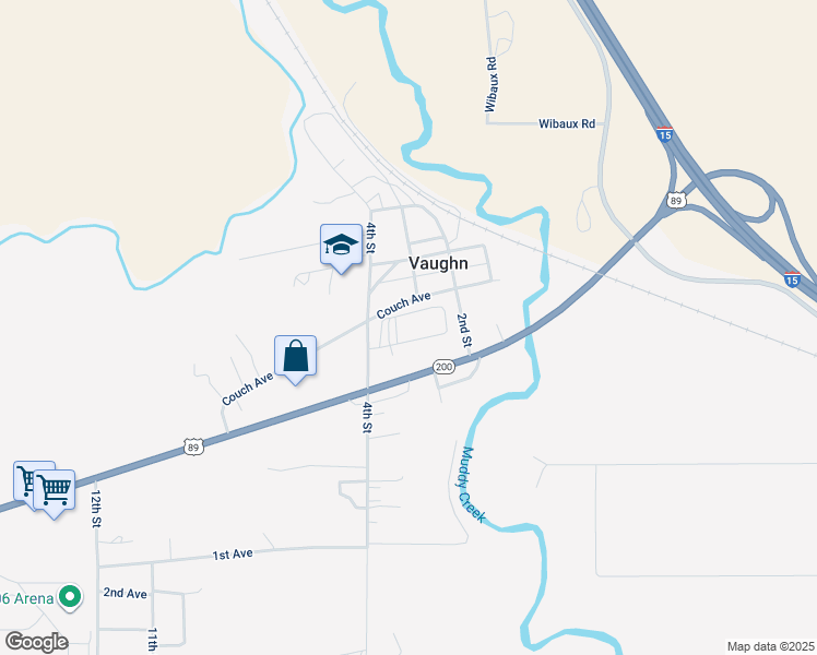 map of restaurants, bars, coffee shops, grocery stores, and more near 30 Trail Ln in Vaughn