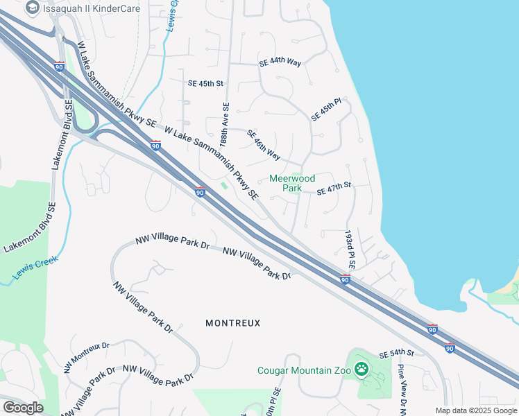 map of restaurants, bars, coffee shops, grocery stores, and more near 4731 191st Place Southeast in Issaquah