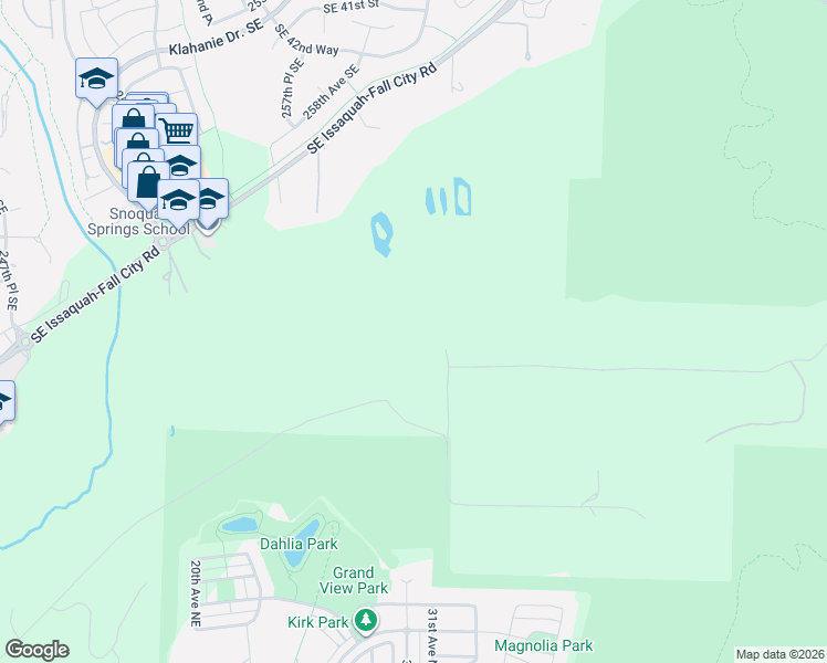 map of restaurants, bars, coffee shops, grocery stores, and more near 26020 Southeast Old Black Nugget Road in Issaquah