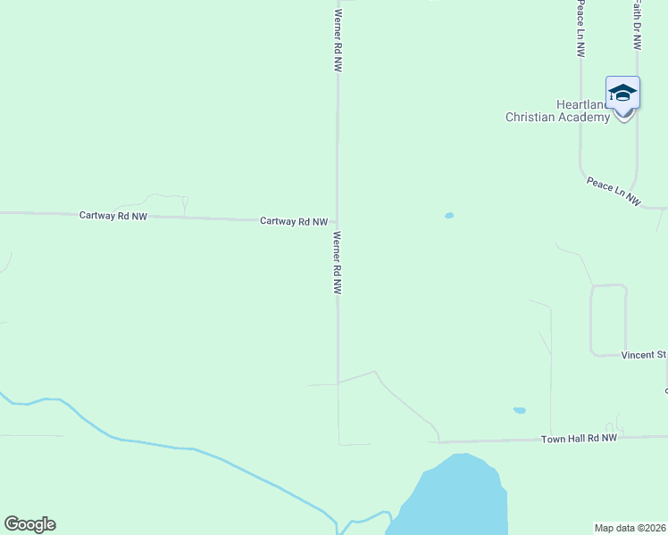 map of restaurants, bars, coffee shops, grocery stores, and more near 3330 Cartway Road Northwest in Bemidji