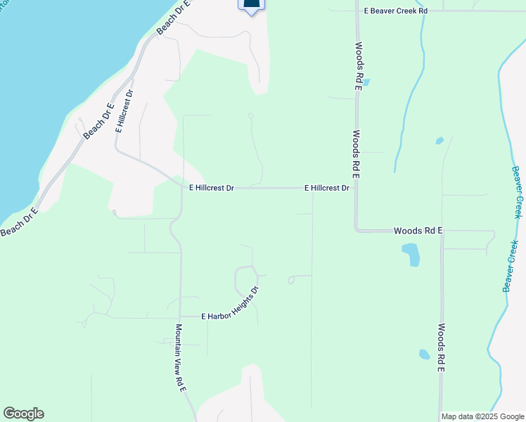 map of restaurants, bars, coffee shops, grocery stores, and more near 5650 East Hillcrest Drive in Port Orchard