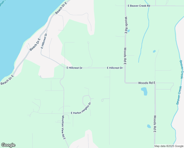 map of restaurants, bars, coffee shops, grocery stores, and more near 5650 East Hillcrest Drive in Port Orchard