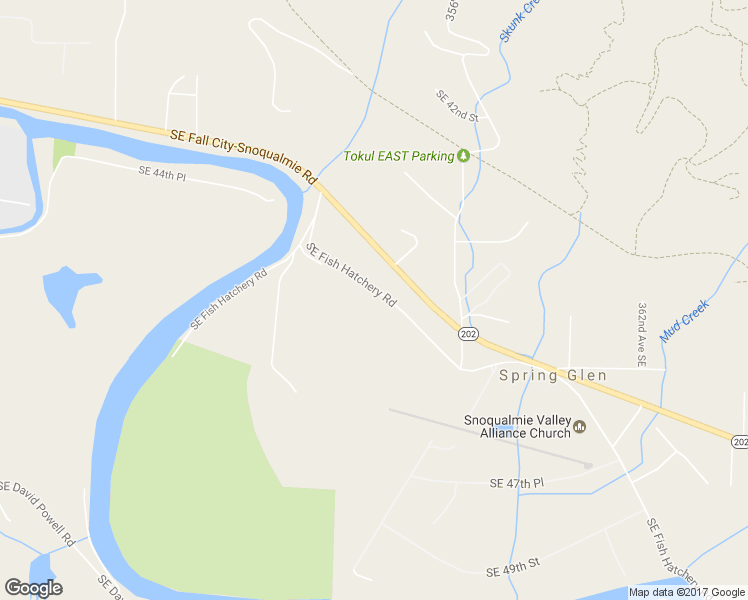 map of restaurants, bars, coffee shops, grocery stores, and more near 35327 SE Fish Hatchery Rd in Fall City