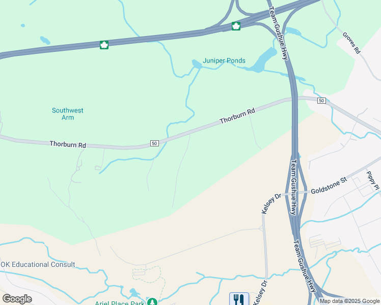 map of restaurants, bars, coffee shops, grocery stores, and more near 15 Evelyn Place in St. John's