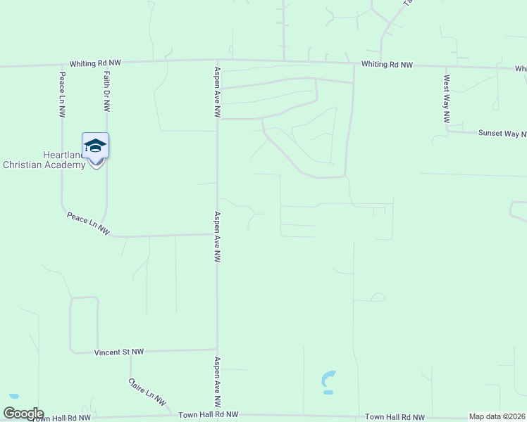 map of restaurants, bars, coffee shops, grocery stores, and more near 9910 Aspen Avenue Northwest in Bemidji