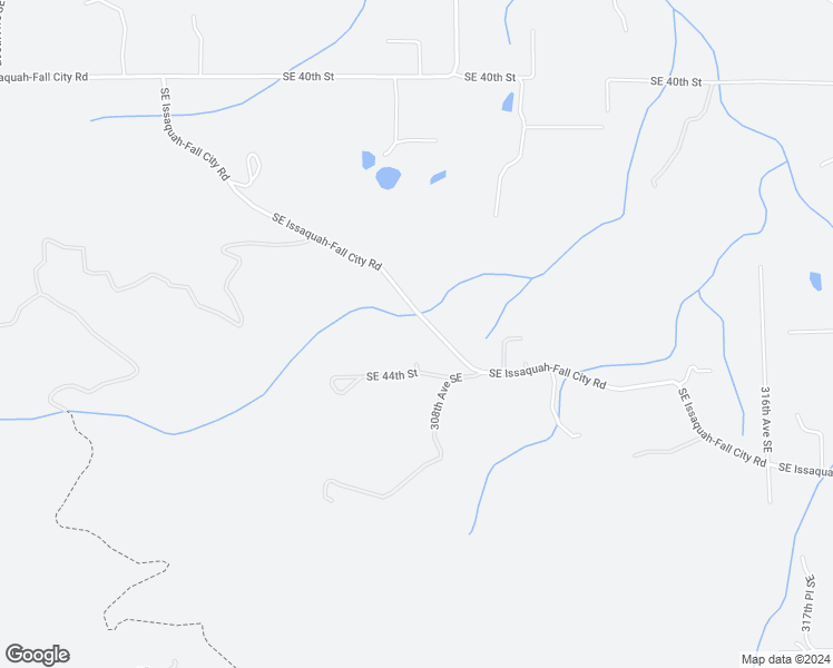 map of restaurants, bars, coffee shops, grocery stores, and more near 30645 Southeast Issaquah-Fall City Road in Fall City