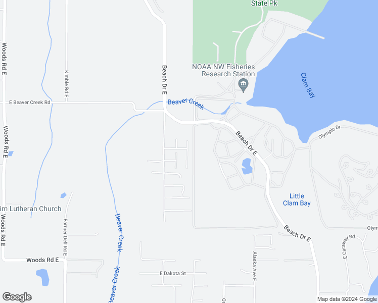 map of restaurants, bars, coffee shops, grocery stores, and more near 2703 Maryland Way East in Port Orchard