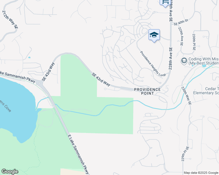 map of restaurants, bars, coffee shops, grocery stores, and more near 4243 220th Place Southeast in Issaquah