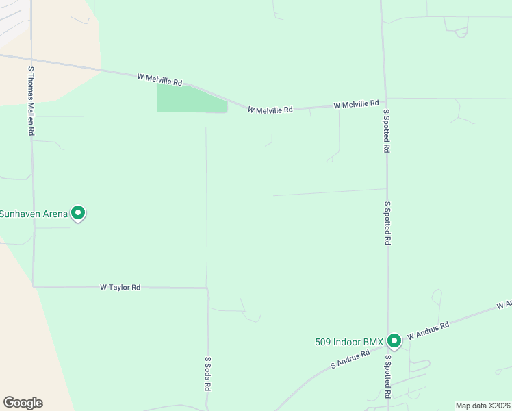 map of restaurants, bars, coffee shops, grocery stores, and more near 9326 South Spotted Road in Cheney