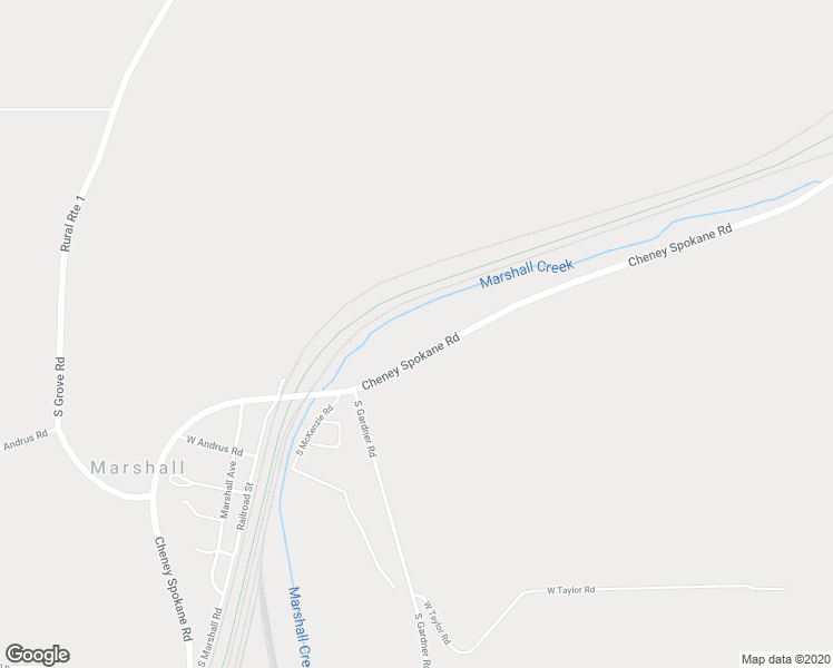 map of restaurants, bars, coffee shops, grocery stores, and more near 9306 Cheney Spokane Road in Spokane