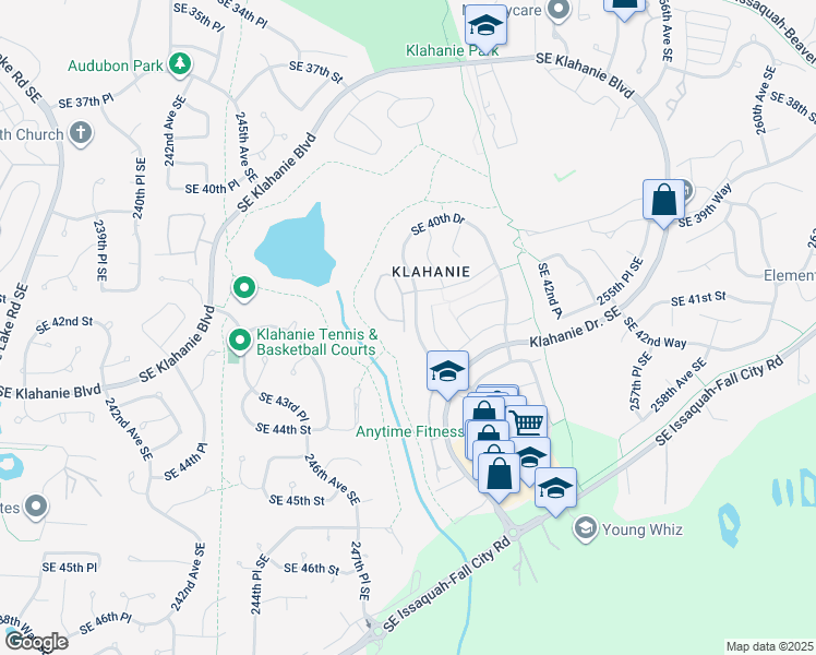 map of restaurants, bars, coffee shops, grocery stores, and more near 4152 248th Court Southeast in Issaquah