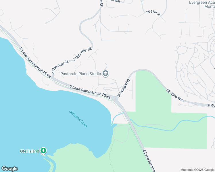map of restaurants, bars, coffee shops, grocery stores, and more near 21240 Southeast 42nd Lane in Issaquah