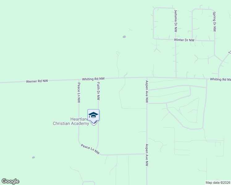 map of restaurants, bars, coffee shops, grocery stores, and more near 1986-2202 Whiting Road Northwest in Bemidji
