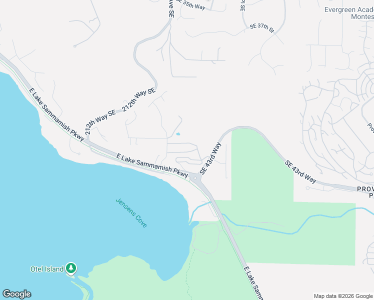 map of restaurants, bars, coffee shops, grocery stores, and more near 21264 Southeast 42nd Lane in Issaquah