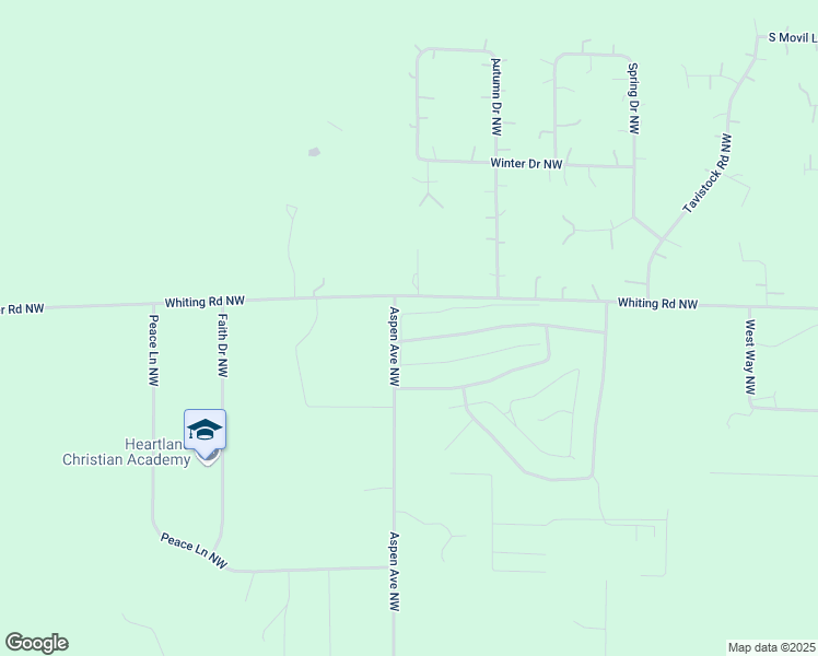 map of restaurants, bars, coffee shops, grocery stores, and more near 9964-9998 Aspen Avenue Northwest in Bemidji