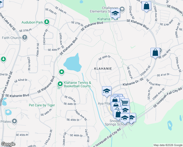 map of restaurants, bars, coffee shops, grocery stores, and more near 4126 248th Court Southeast in Issaquah