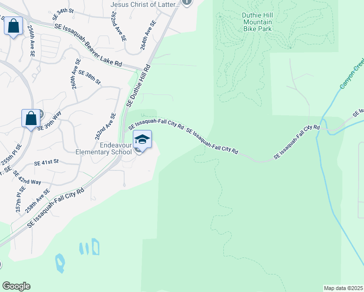 map of restaurants, bars, coffee shops, grocery stores, and more near 26727 Southeast Issaquah-Fall City Road in Issaquah