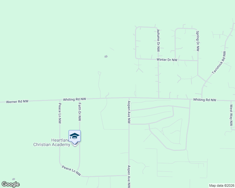 map of restaurants, bars, coffee shops, grocery stores, and more near 2019 Whiting Road Northwest in Bemidji