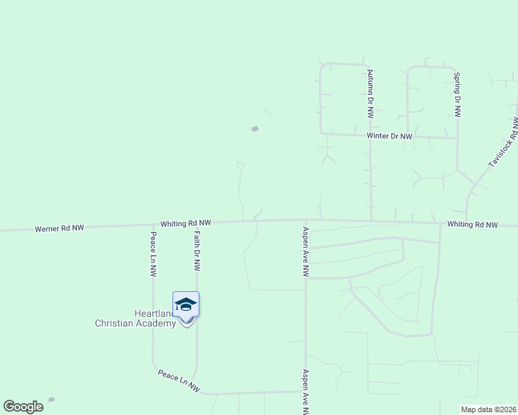 map of restaurants, bars, coffee shops, grocery stores, and more near 2019 Whiting Road Northwest in Bemidji