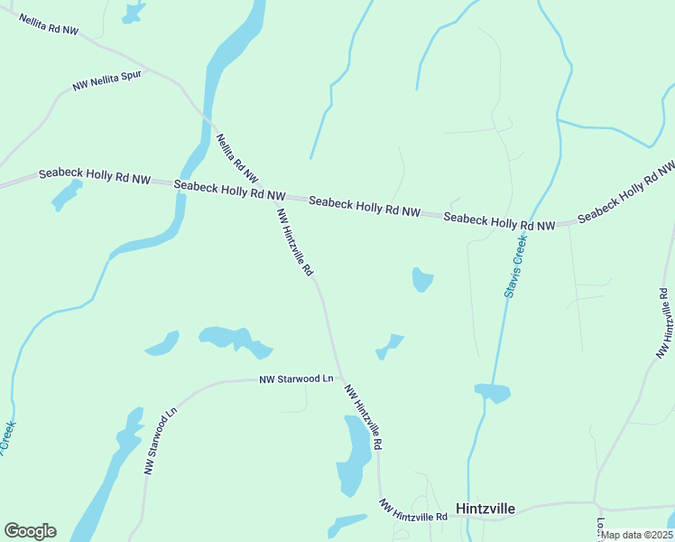 map of restaurants, bars, coffee shops, grocery stores, and more near 18874 Northwest Hintzville Road in Seabeck