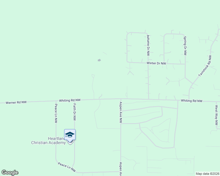 map of restaurants, bars, coffee shops, grocery stores, and more near 2019 Whiting Road Northwest in Bemidji