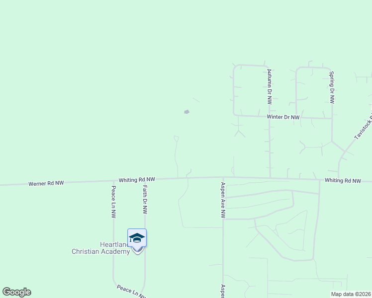 map of restaurants, bars, coffee shops, grocery stores, and more near 10642 Oak Leaf Lane Northwest in Bemidji