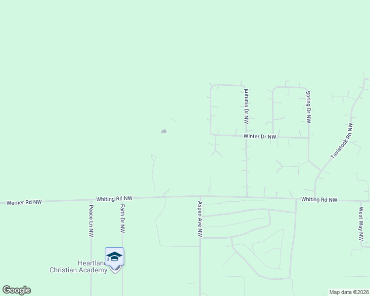 map of restaurants, bars, coffee shops, grocery stores, and more near 10811 Fall Court Northwest in Bemidji