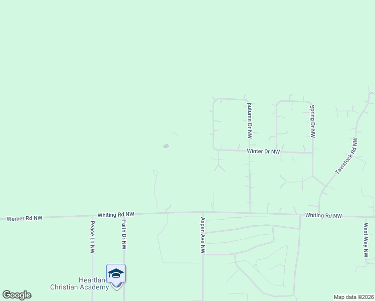 map of restaurants, bars, coffee shops, grocery stores, and more near 10811 Fall Court Northwest in Bemidji