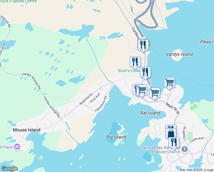 Port Aux Basques Map 37 Regional Street, Channel-Port Aux Basques Nl - Walk Score