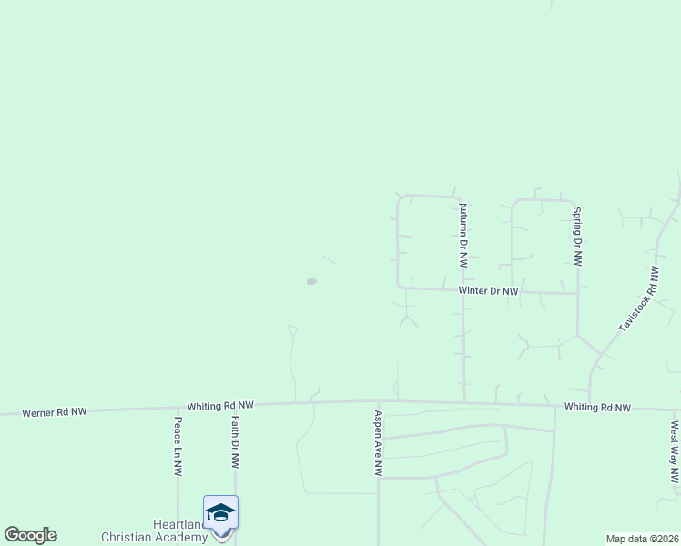 map of restaurants, bars, coffee shops, grocery stores, and more near 10811 Fall Court Northwest in Bemidji
