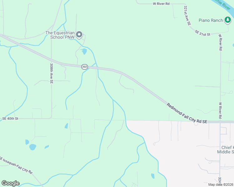 map of restaurants, bars, coffee shops, grocery stores, and more near 31405 Redmond-Fall City Road Southeast in Fall City